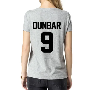 Vilkas Marškinėliai Liam Dunbar T-shirts Dunbar 9 Atgal Laišką, Print T-shirts Mados Vyrai Moterys T Marškinėliai Medvilnės Atsitiktinis Juokingi Marškinėliai
