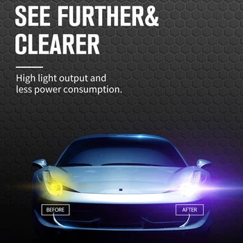 Visiškai Naujas Automobilis, Sunkvežimis LED Lempučių, Žibintų 10-16V 2 Vnt/Set 50W Automobilių Aksesuarai LED Žibintų Lemputės Apšvietimo Lempų
