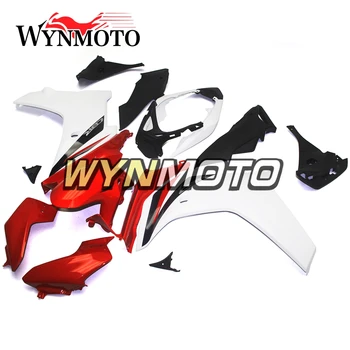 Visą ABS Plastiko Lauktuvės Komplektai Honda CBR600F 2011 - 2013 11 12 13 Motociklas Plokštės Apdanga Korpusai, Kūno Rinkinys, Raudonos, Baltos spalvos Kėbulo