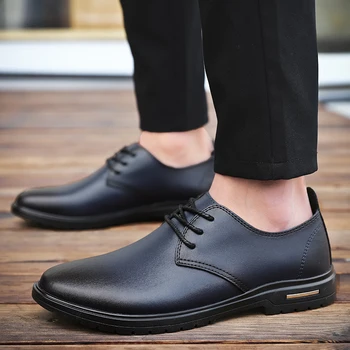 zapatos pavasarį naujas vyrų odos cuero vyras batų batai butas para pardavimo 2020 casuales kvėpuojantis de hombre, mens mados atsitiktinis