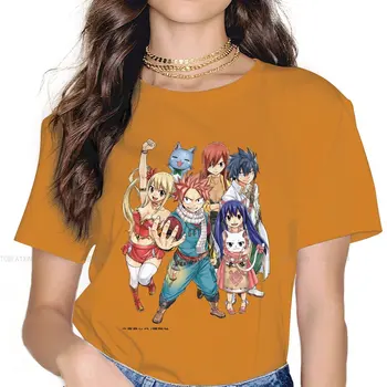 Zerochan Anime Mados TShirts FAIRY TAIL Hiro Mashima Shōnen Manga Moteris Grafinis Streetwear T Shirt O Kaklo Didelis Dydis
