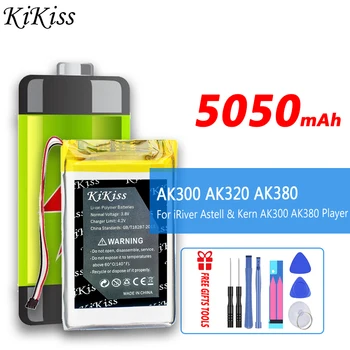 Įkrovimo PR-754680N 5050mAh Baterija Astell & Kern AK300 AK380 AK320 Grotuvo Baterijos Pakaitinis Akumuliatorius, Bateria