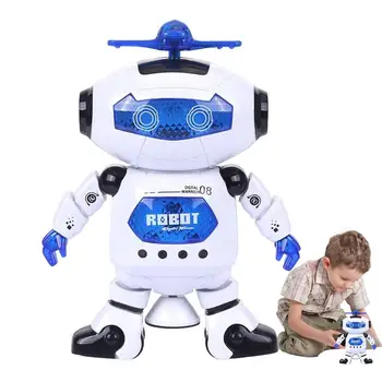 Šokantis Robotas Protingas Robotas Žaislai Kūno Sukamojo Šokių Robotas Žaislas Su LED Žibintai Mirksi Ir Muzikos Interaktyvių Elektroninių